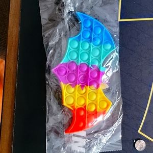 Pop Fidget Toys (bat shape New Sealed)